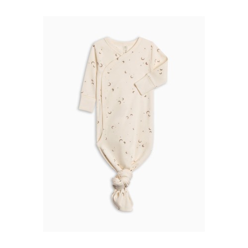 Organic Indy Kimono Gown, Newborn