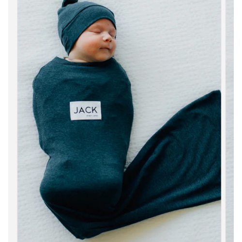 Jack Swaddle Sack, Navy Heather