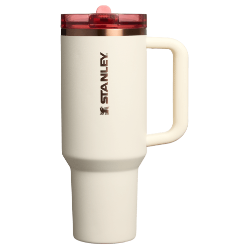Cream - The Quencher ProTour Flip Straw Tumbler | 40 OZ