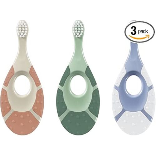 Jordan* ® | Step 1 Green Clean Toddler Toothbrush | Pack 3 Units