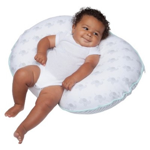 Boppy Pillow Slipcover, Organic Little Elephants