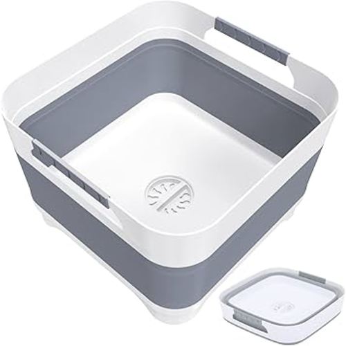 Amazon.com: GIMWA Wash Basin for Baby Bottles, Foldable, Versatile Wash Tub for Kitchen, RV, Outdoor Camping Sink, Sturdy & Easy to Clean : Baby