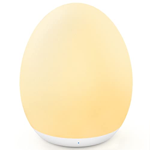 MediAcous Night Light for Kids, Baby Night Light with 7 Colors Changing & Dimming Function, Rechargeable Kids Night Light with 1 Hour Timer & Touch Control, Up to 100H