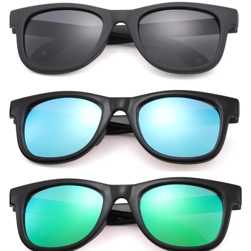 Hycredi Flexible Bendable Baby Polarized Sunglasses with Strap for Newborn Infant Boys Girls Age 0-18 Months