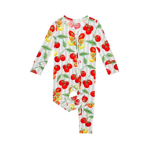 Posh Peanut Print Convertible One-Piece Footie - 0-3 M