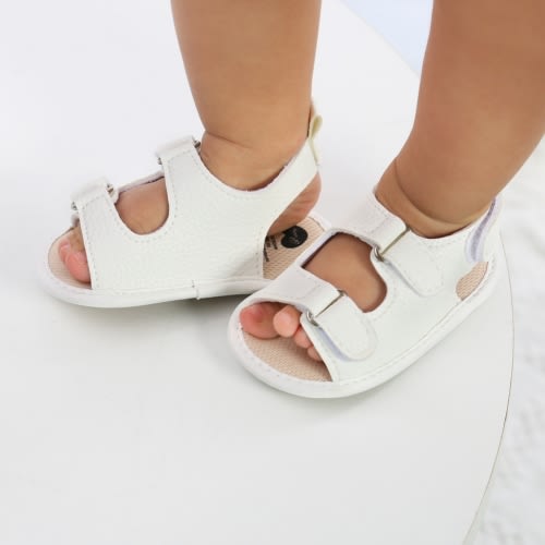 URMAGIC 0-18M Baby Girls Boys PU Leather Sandals Lightweight Anti-slip Summer Shoes