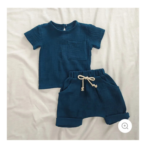 Baby Tee and Binding Shorts Set