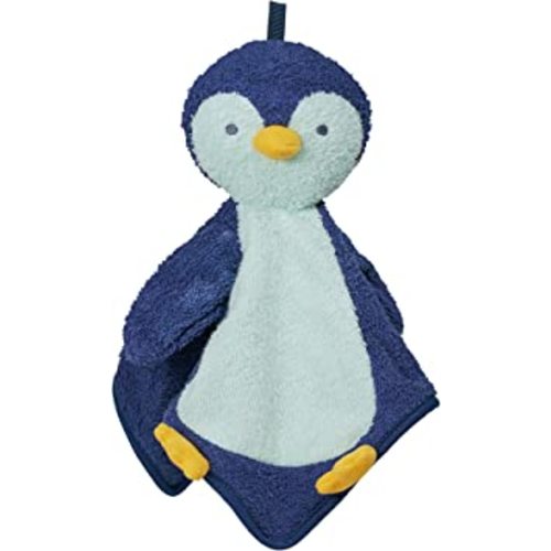Manhattan Toy Penny Penguin Scrub-a-Dubbie Bathtime Puppet Washcloth