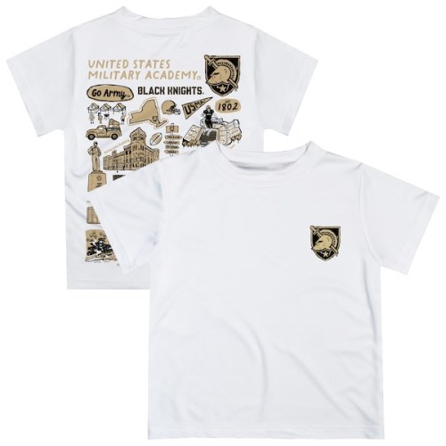 Army Black Knights Vive La Fete Infant Impressions Artwork T-Shirt - White