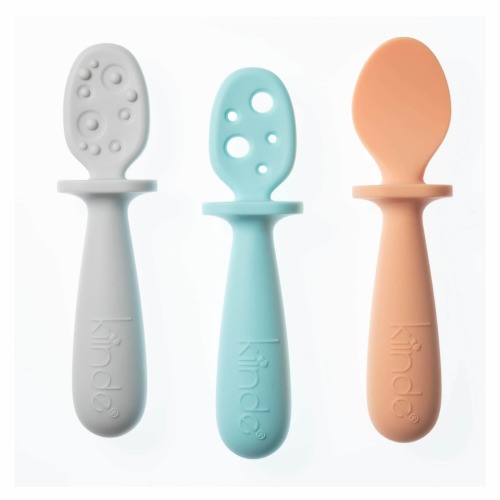 Lil' Bites Soft Silicone Spoon - All Stages, 3 pack