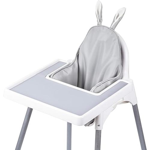 Inflatable Supporting Cushion for IKEA High Chair (Gray Bunny)