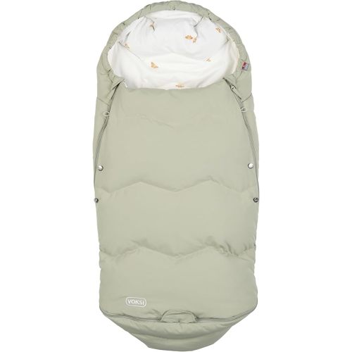 Explorer Stroller Footmuff, Natural Wool and Down, Universal Fit, Product of Norway