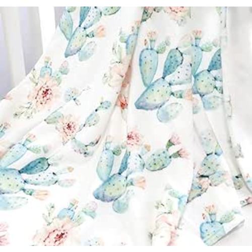 Amazon.com: Sahaler Succulents Cactus Plush Fleece Throw & Receiving Baby Blankets for Boys and Girls,Fleece Plush Blanket for Nursery Crib, Stroller, Toddler Bed, Carseat 30x40 (Watercolor Cactus) : Baby