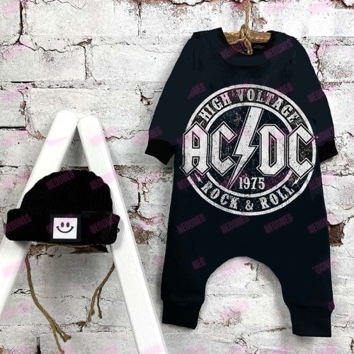 Baby Print Romper and Adult Tee