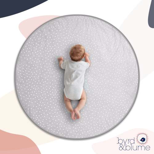 Byrd & Blume Organic Cotton Baby Playmat - Safe | GOTS Certified – Byrd and Blume