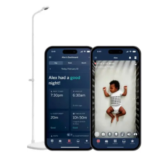 Nanit - Pro Smart Baby Monitor & Floor Stand - White