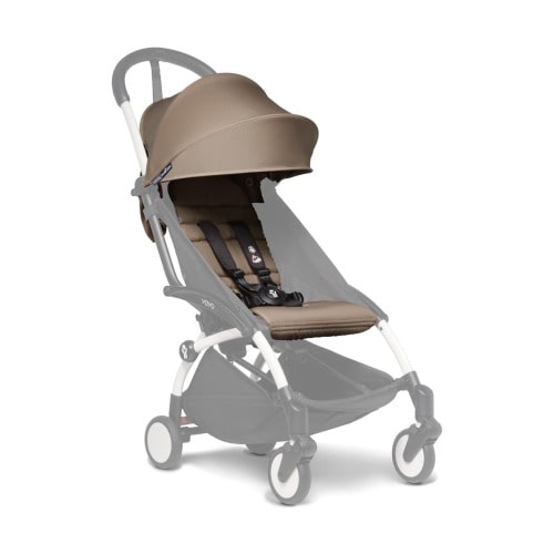 Taupe Seat/Fabric Set for BABYZEN YOYO+ and YOYO² Stroller Frames
