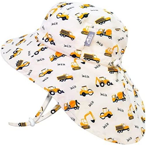 JAN & JUL Kids' Adjustable Cotton Adventure Sun Hat 50+ UPF