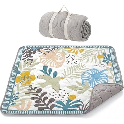 Momcozy Baby Play Mat for Floor, 50"x50" Thickened Playpen Mat