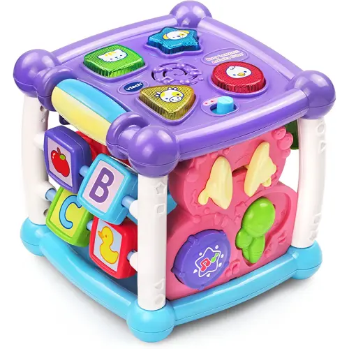 VTech Busy Learners Activity Cube, Purple
