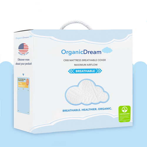 Organic Dream Organic Cotton Crib Mattress Cover