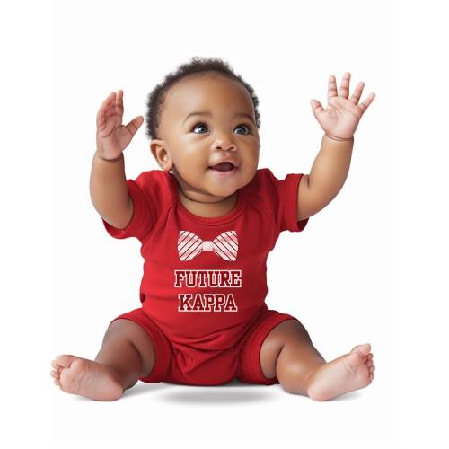 Future Kappa Onesie - Infant Bodysuit, Baby Shower Gift, Christmas Gift, Sigma Baby Clothes, Future Fraternity Member Onesie