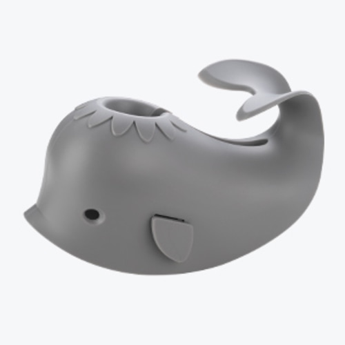 Bath Spout Cover, Faucet Cover Baby Bathroom Tub Faucet Cover Protector for Kids, Bathtub Spout Cover for Baby Toddlers Protection Accessories Baby Safety Protection Baby Universal Bath Silicone Toys - Grey