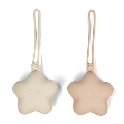 Ali+Oli BPA-Free Silicone Pacifier Holder Case (2-pk)