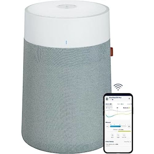 BLUEAIR Air Purifiers for Medium Rooms, Bedroom, Kitchen, Cleans 1,858 sqft in one hour, HEPASilent Smart Air Cleaner for Home, Pets, Allergies, Virus , Dust, Mold, Smoke - Blue Pure 311i Max