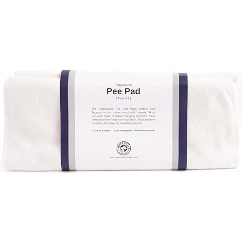 Topponcino Pee Pad by The Topponcino Company | Pack of 2 | Keep Your Topponcino Clean and Dry | 100% Waterproof | Machine-Washable