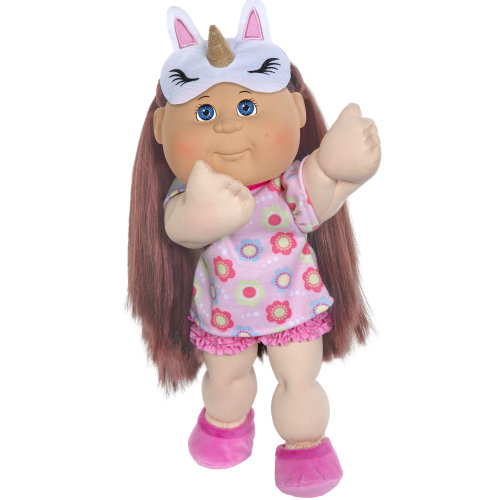 14" Girl LGT BLU BRO Slumber Shorts Cabbage Patch Kids