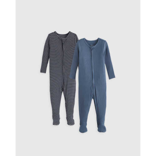 The Softest Rib Footie Pajamas 2-Pack
