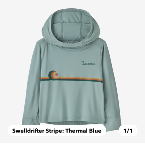Patagonia Baby Capilene® Silkweight Hoody