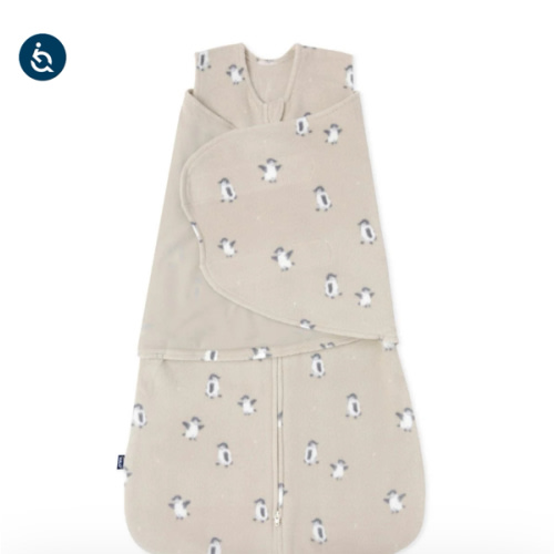 Penguin Micro-Fleece Swaddle Newborn | HALO