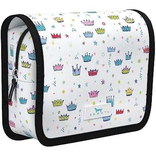 SCOUT Bag of Tricks Pouch Bags With Two Interior Compartments, Fits Three Ounce Containers, Magnetic Closure, Baby Stuff, Hospital Bag, Travel Essentials