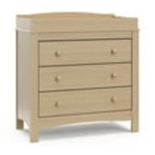 Graco Noah 3 Drawer Infant Diaper Changing Table Dresser, Driftwood