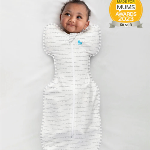Swaddle Up™ 1.0 TOG Cotton White Dreamer