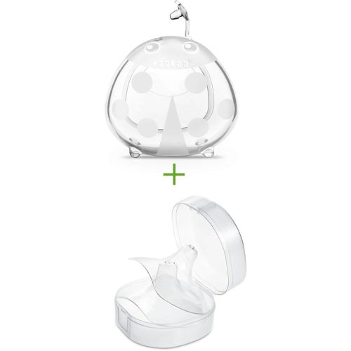 haakaa Ladybug Milk Collector and Nipple Shields Set