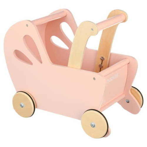 Moover Toys Doll Stroller, Pram - Light Pink, Children 12 Months+