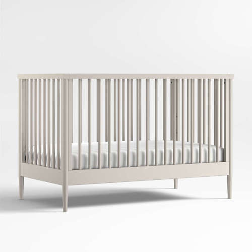 Hampshire Grey Wood Convertible Crib