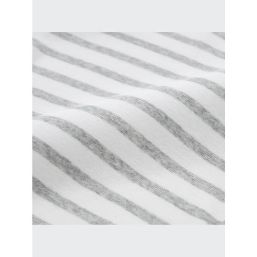 Baby Striped Long Sleeve Bodysuit | Open Front | UNIQLO US