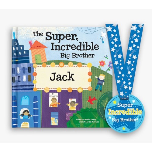 The Super, Incredible Big Brother Personalized Book