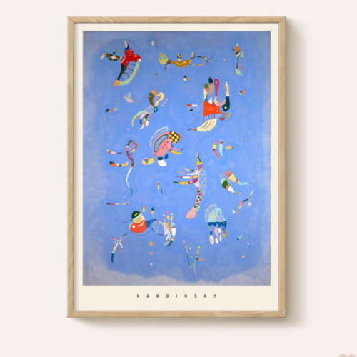 Kandinsky - Bleu de ciel