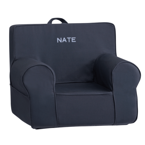My First Anywhere Chair®, Dark Blue Twill Slipcover Only
