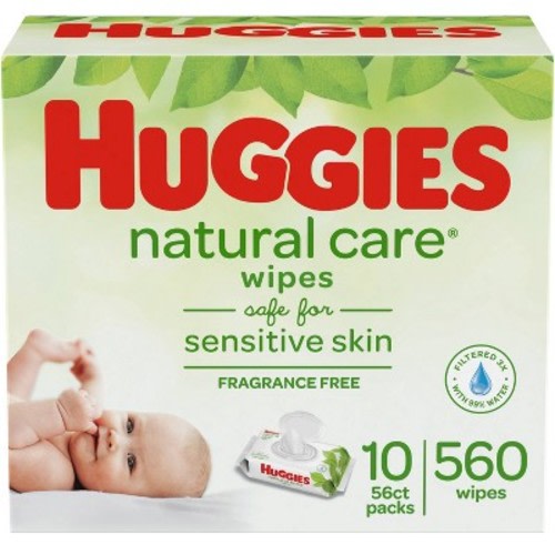 Huggies Natural Care Baby Wipes - 560ct