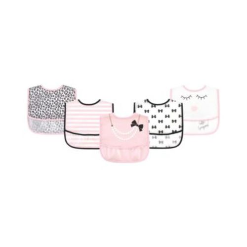 Baby Girls Water-resistant Bibs