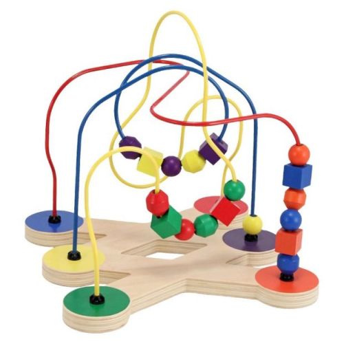 Melissa & Doug Classic Wooden Bead Maze