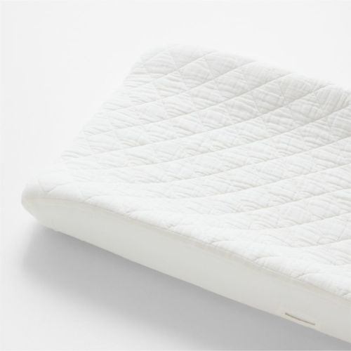 Supersoft Pampas Ivory Organic Cotton Gauze Baby Changing Pad Cover