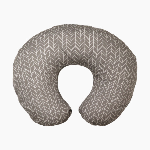 Boppy Original Support Nursing Pillow - Gray Chevron Stripe