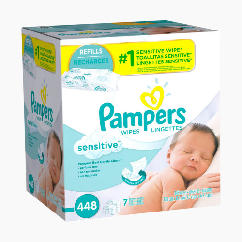 Pampers Sensitive Baby Wipes - 576